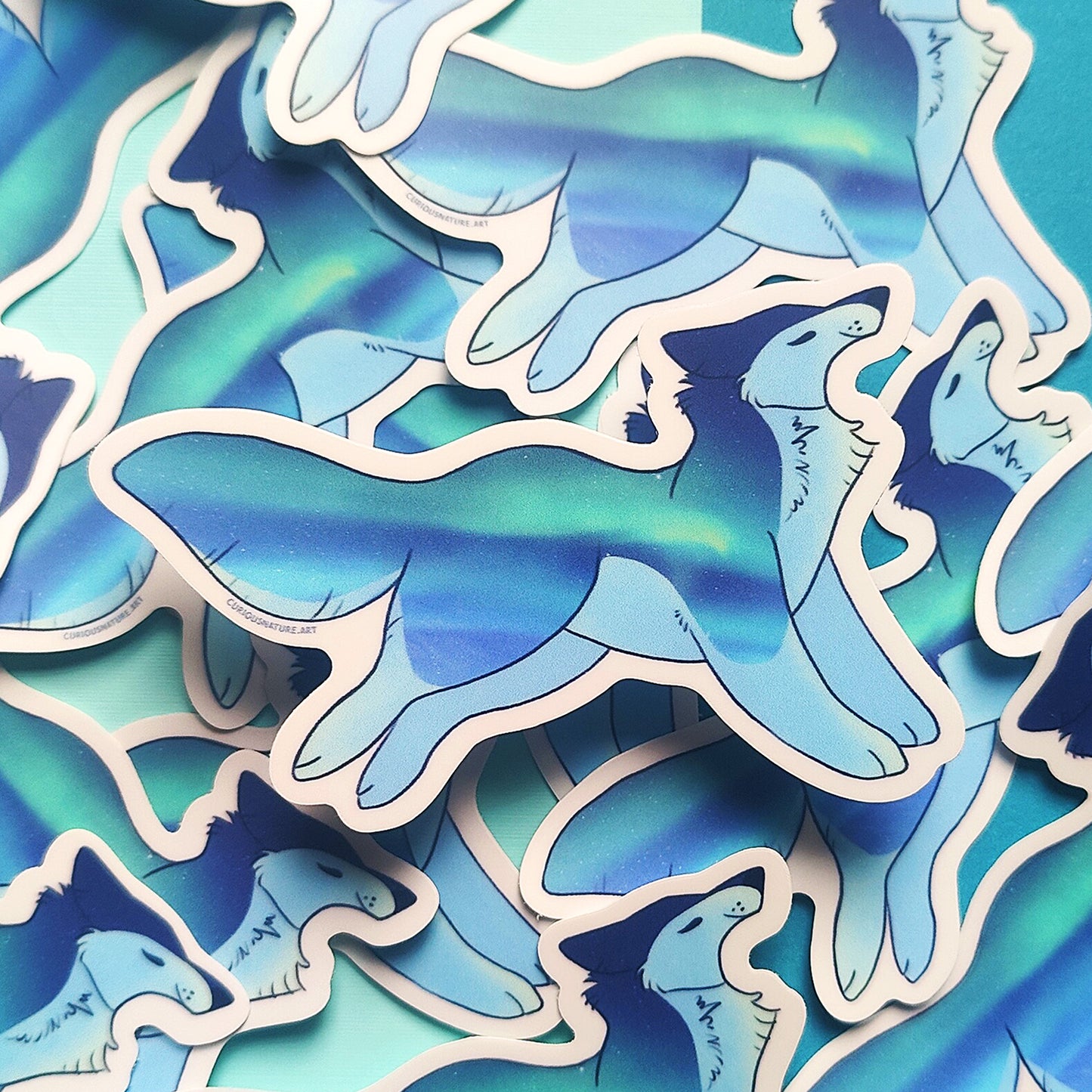 Aurora Husky • Vinyl Sticker