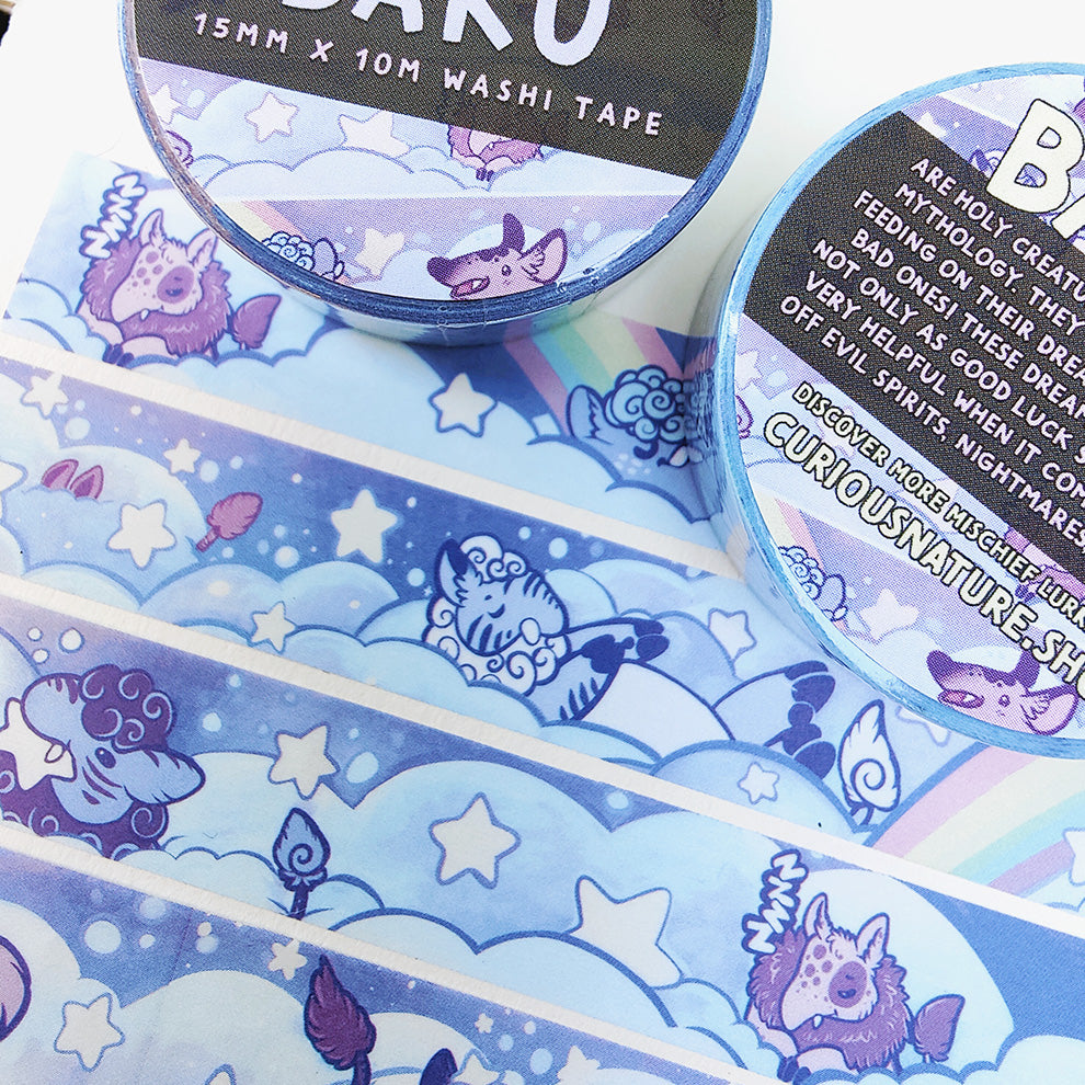 Baku Dream Team • Washi Tape