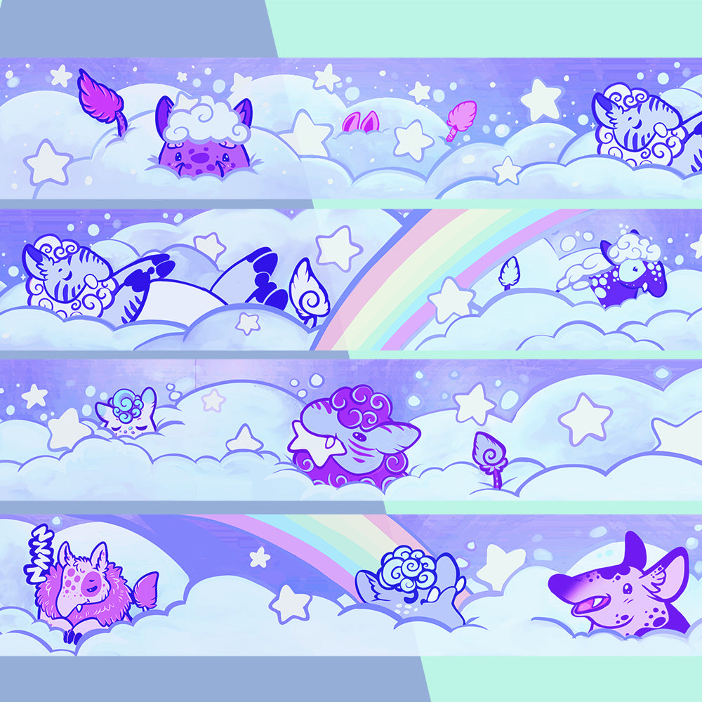 Baku Dream Team • Washi Tape