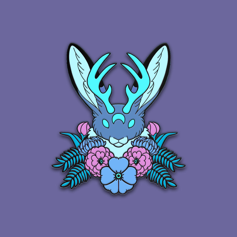 Blue Moon Bloom • Vinyl Sticker