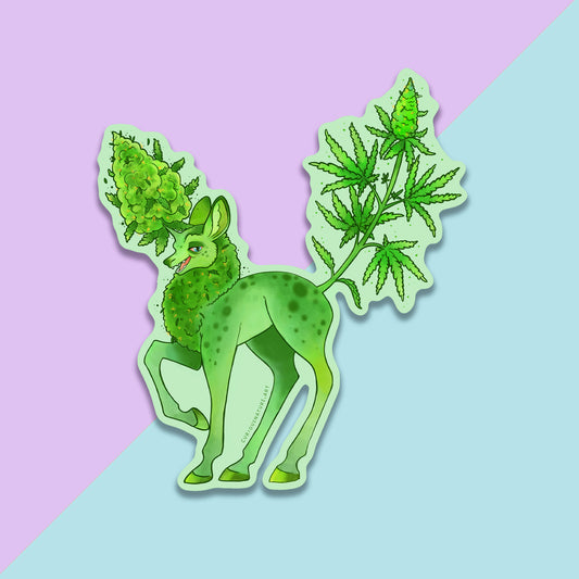420 Unicorn • Vinyl Sticker