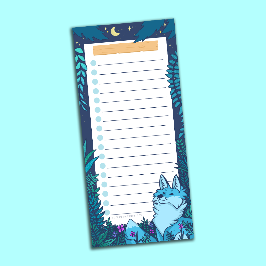 Forest Fox • List Notepad