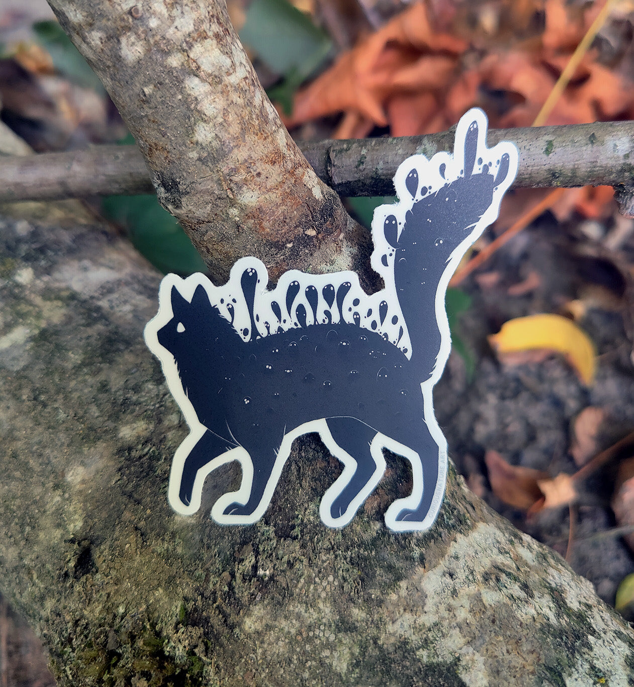 Ghost Kitty • Vinyl Sticker