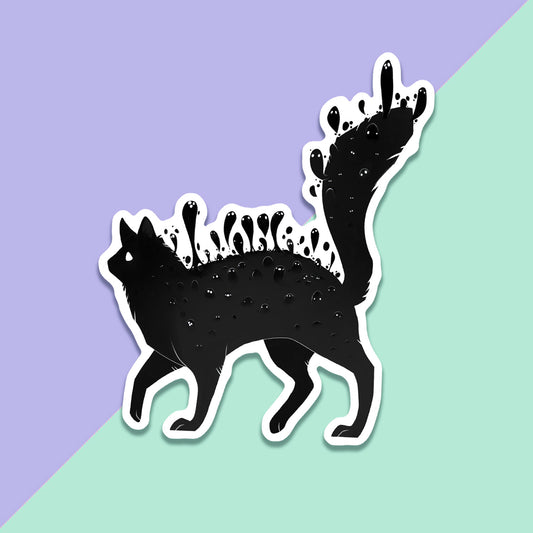 Ghost Kitty • Vinyl Sticker