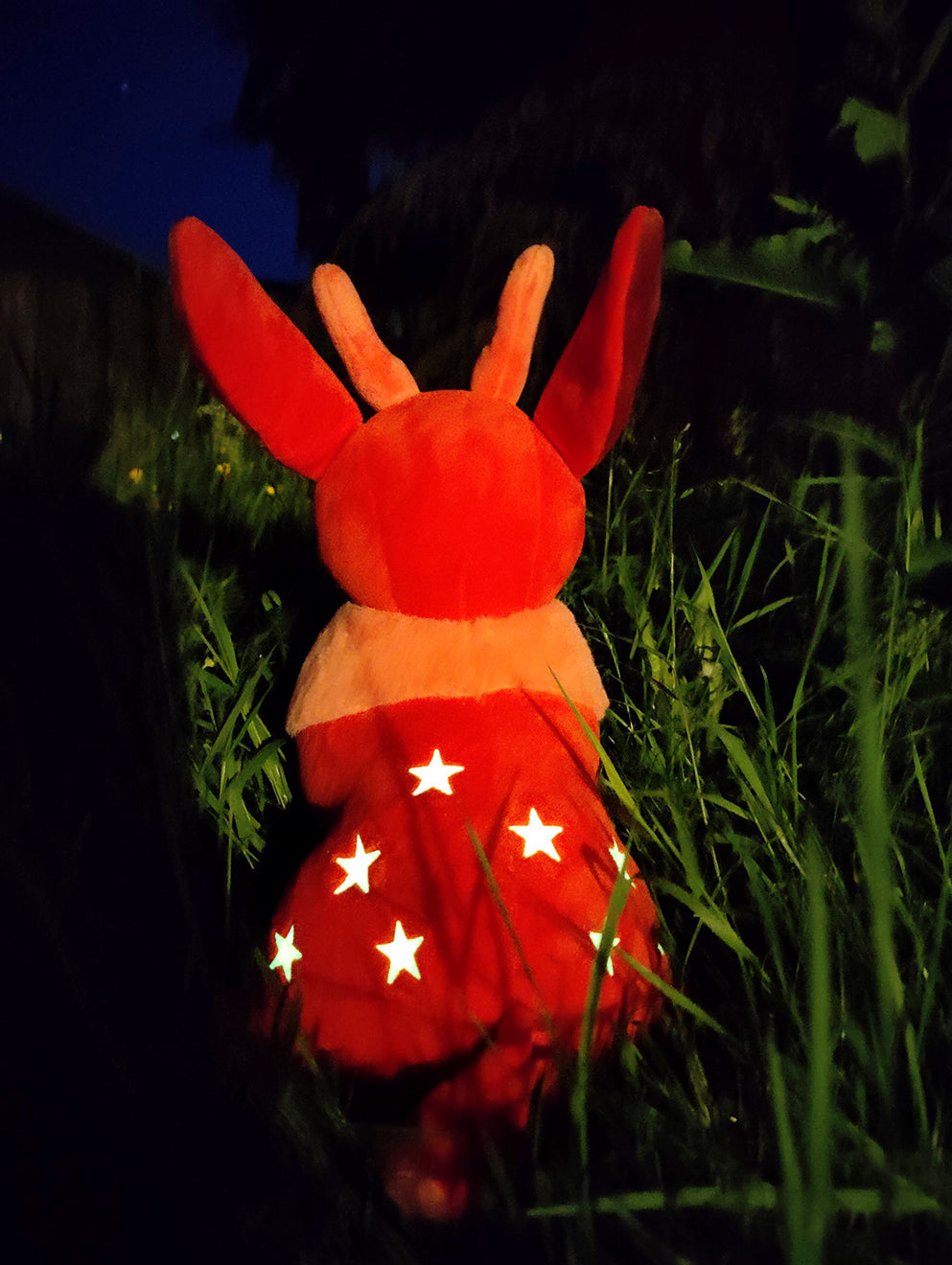 Blood Moon Jackalope • Glow in the Dark Plush Toy