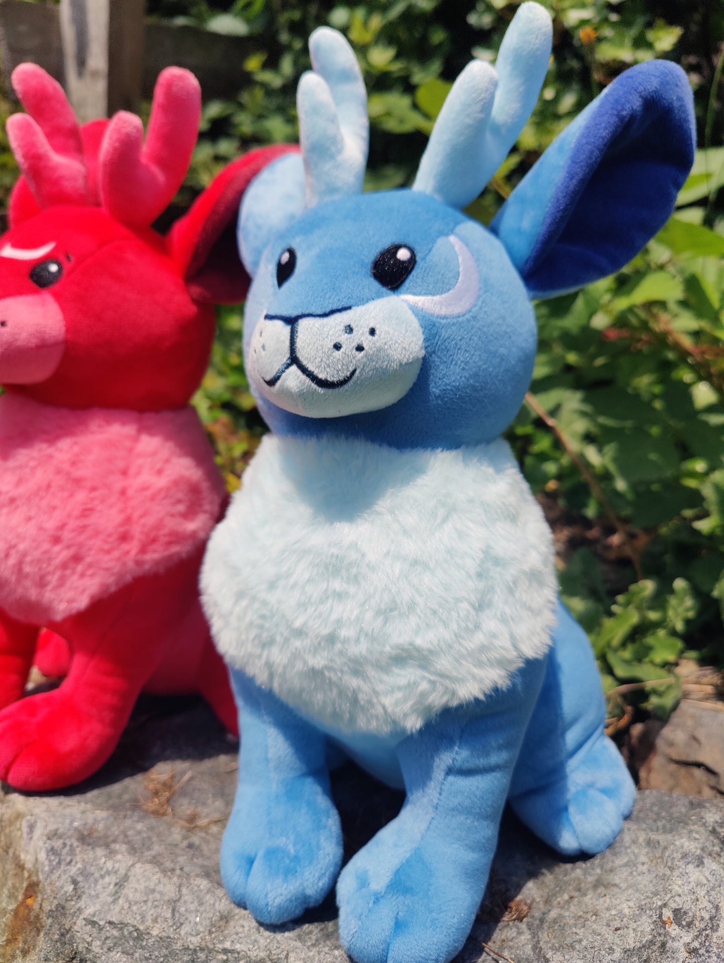 Blue Moon Jackalope • Glow in the Dark Plush Toy