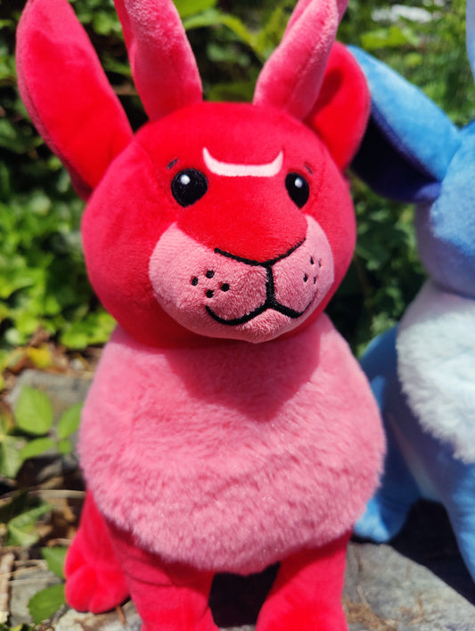 Blood Moon Jackalope • Glow in the Dark Plushie