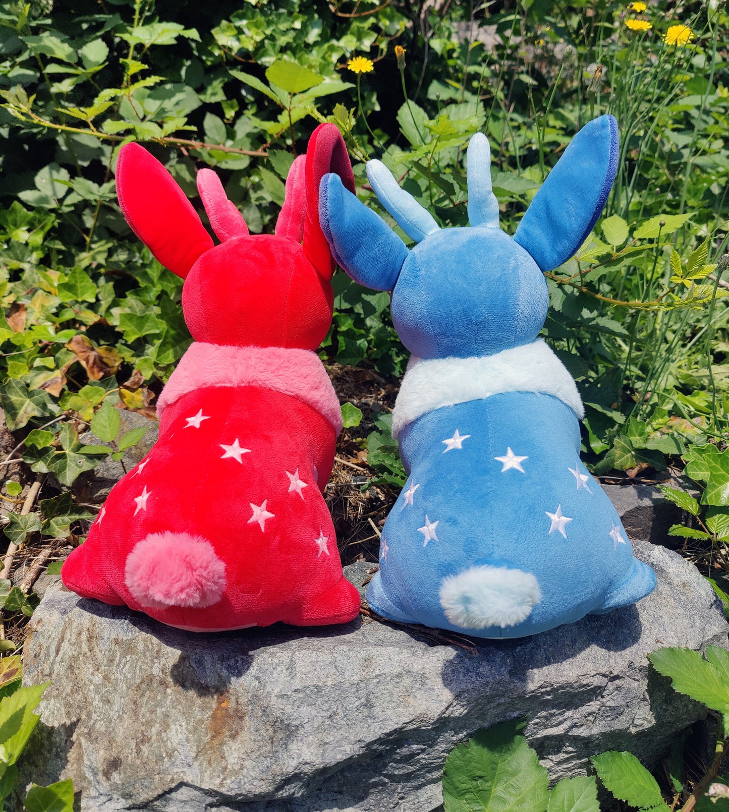 Blood Moon Jackalope • Glow in the Dark Plushie