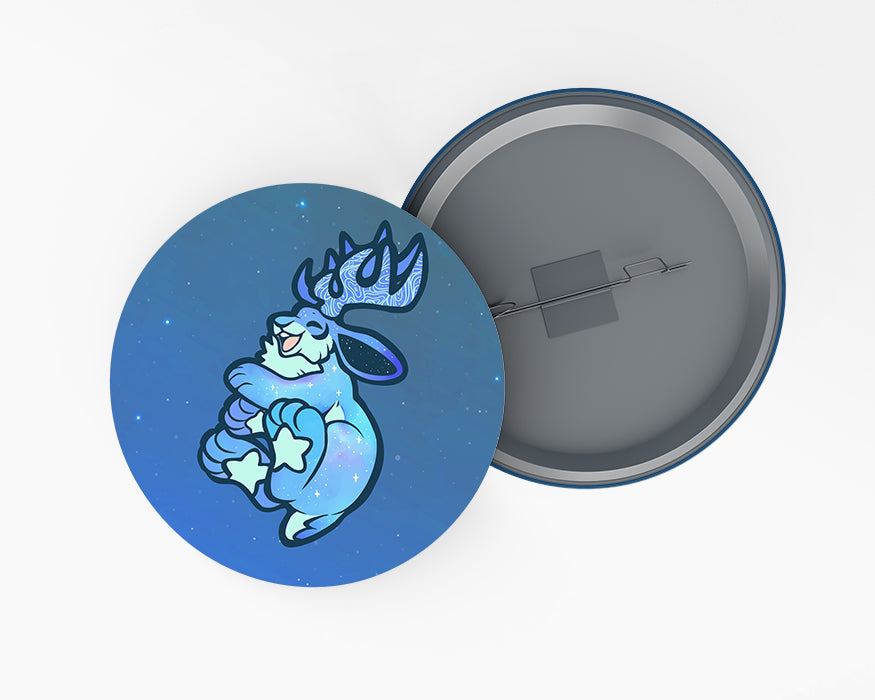 Blue Moon Jackalope • Button Set