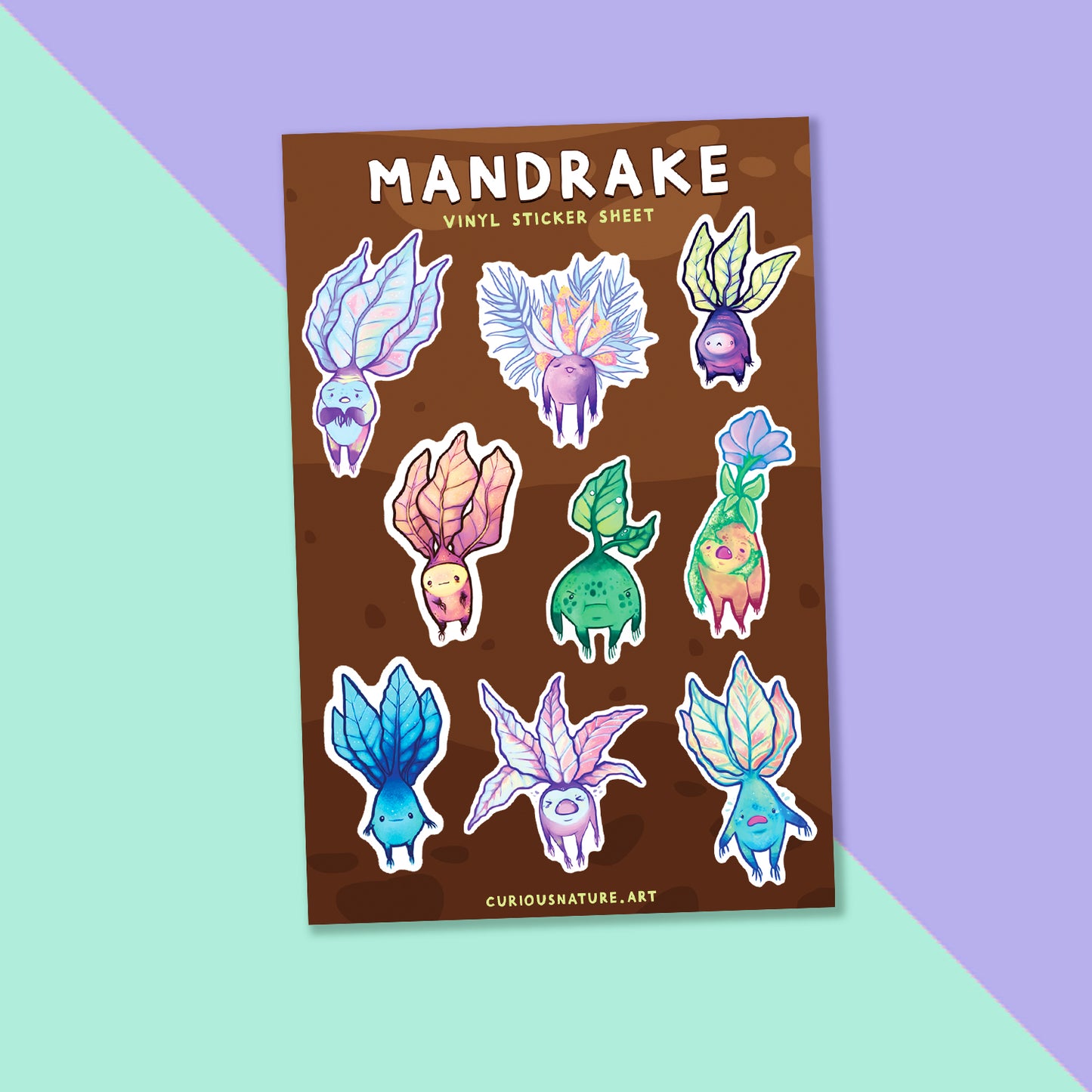 Magical Mandrakes • Sticker Sheet