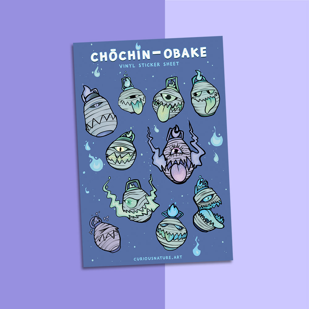 Chōchin-obake • Sticker Sheet
