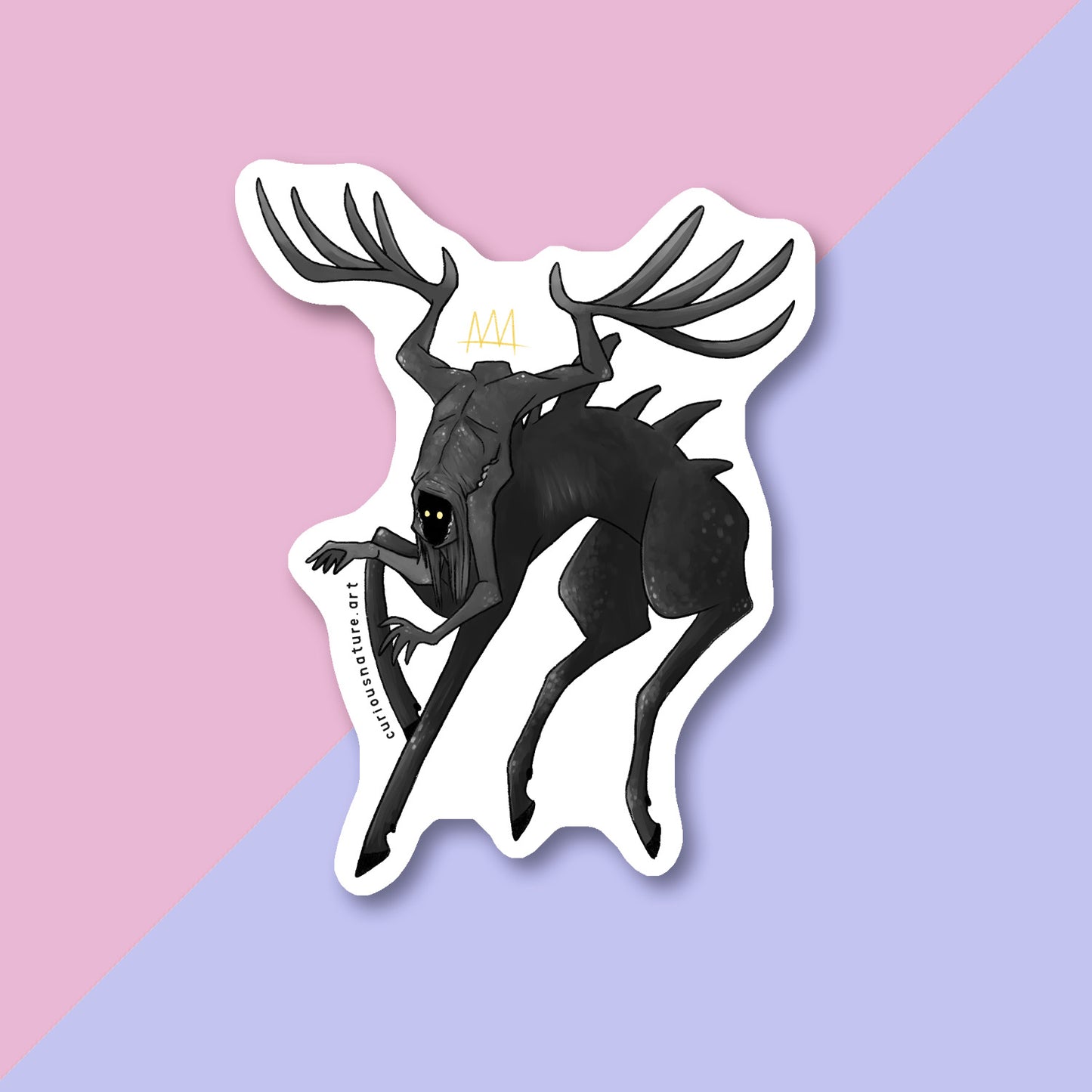 Queen Moder the Jötunn • Holographic Vinyl Sticker