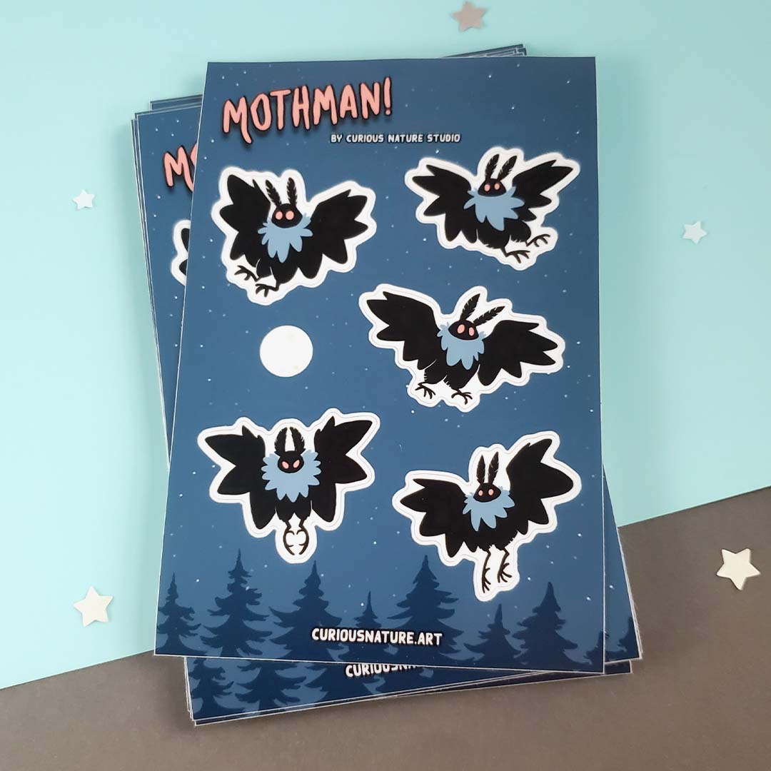 Mothman • Sticker Sheet