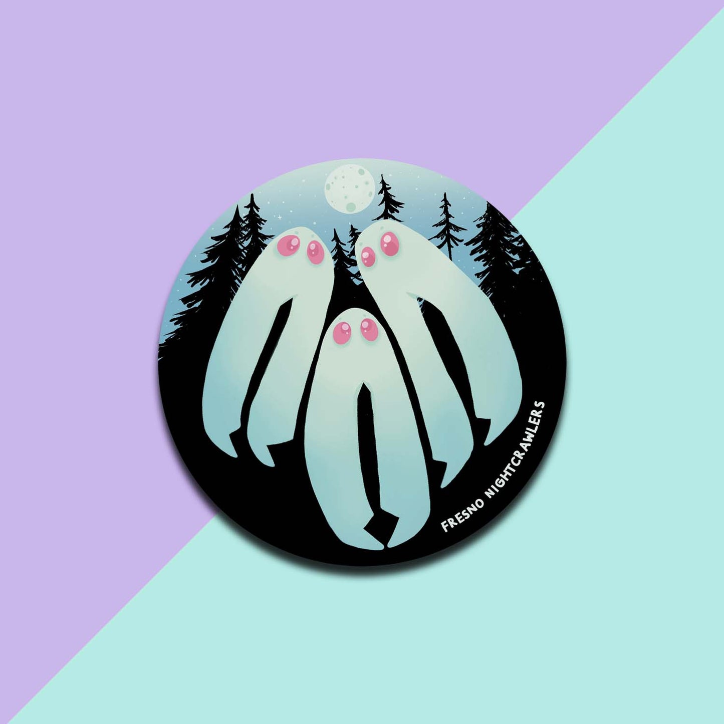 Fresno Nightcrawlers • Vinyl Sticker