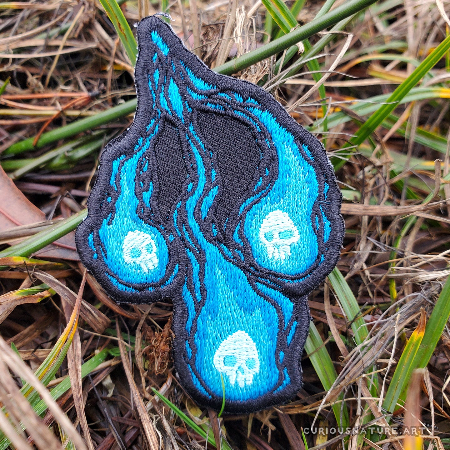 Will o' the Wisp • Glow in the Dark Embroidered Patch