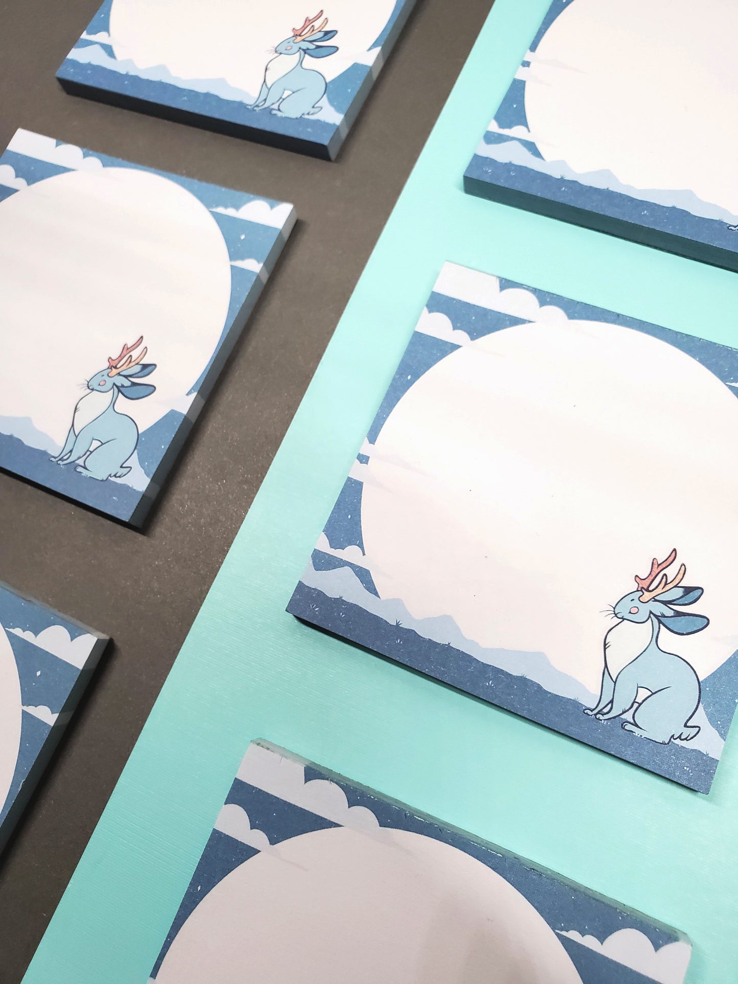 Lunar Jackalope • Sticky Notes
