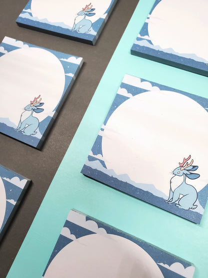 Lunar Jackalope • Sticky Notes