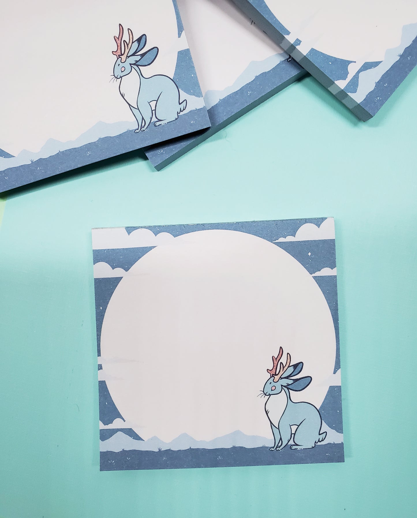 Lunar Jackalope • Sticky Notes