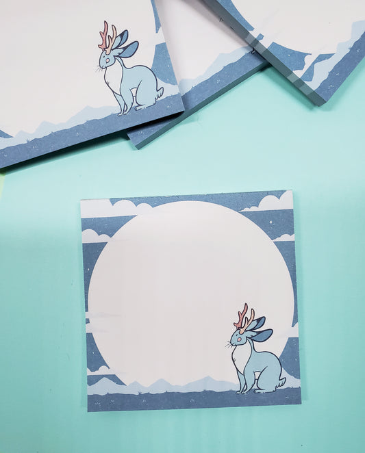 Lunar Jackalope • Sticky Notes