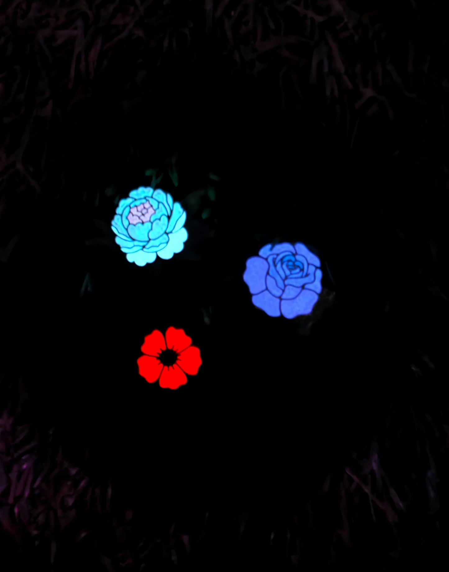 Bloom Bundle • Glow in the Dark Mini Enamel Pin Set