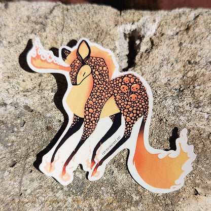 Cinder Hoof • Vinyl Sticker