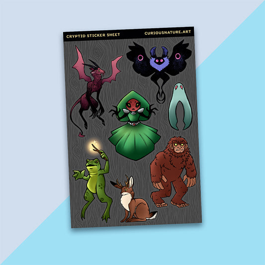 Cryptids of North America • Sticker Sheet