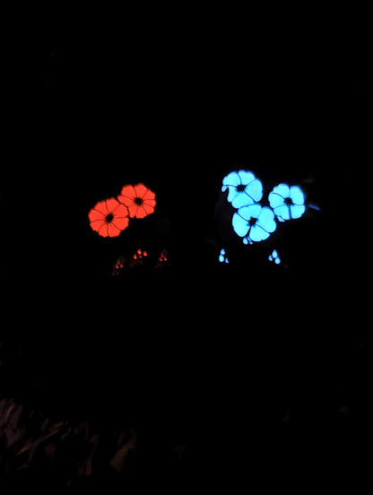 Flower Buds • Glow in the Dark Enamel Pin