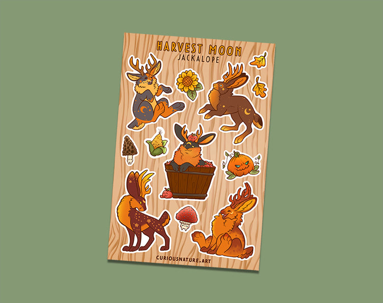 Harvest Moon Jackalope • Sticker Sheet