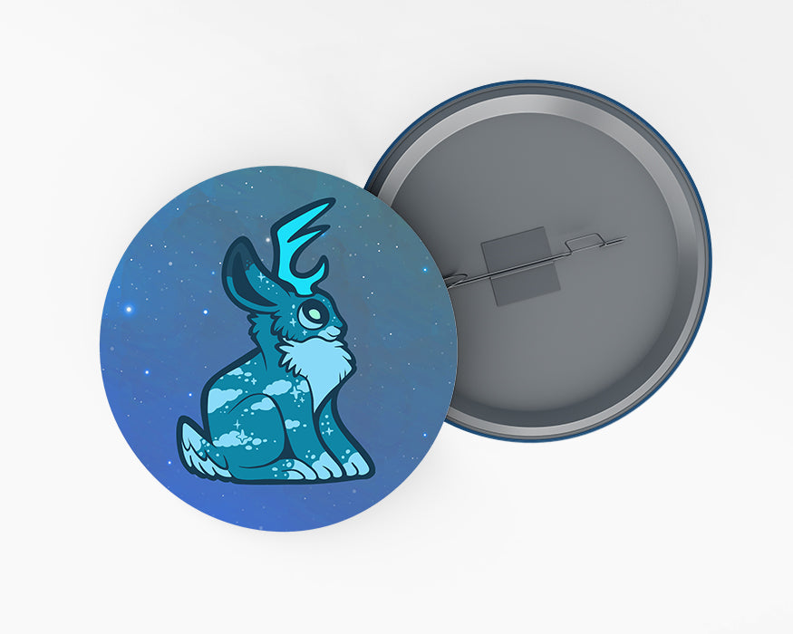 Blue Moon Jackalope • Button Set