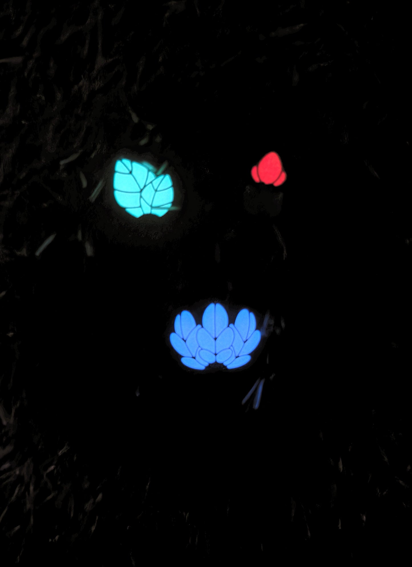 Mandrakes • Glow in the Dark Mini Enamel Pin Set