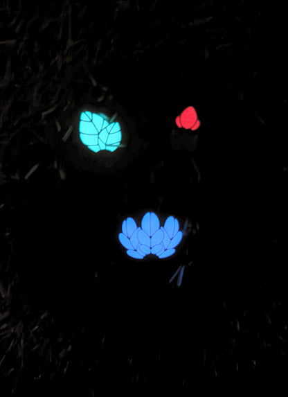 Mandrakes • Glow in the Dark Mini Enamel Pin Set