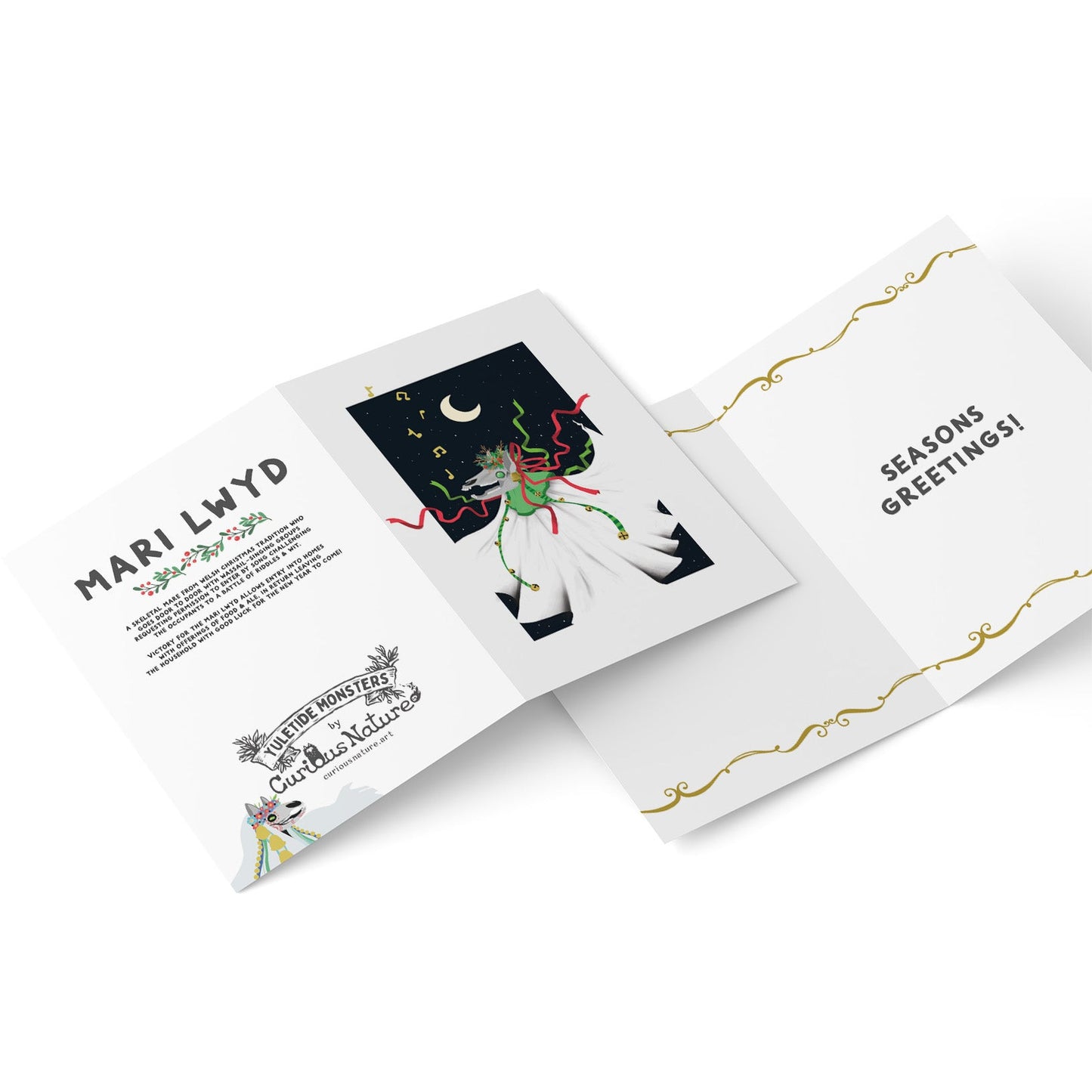 Mari Lwyd • Holiday Greeting Cards