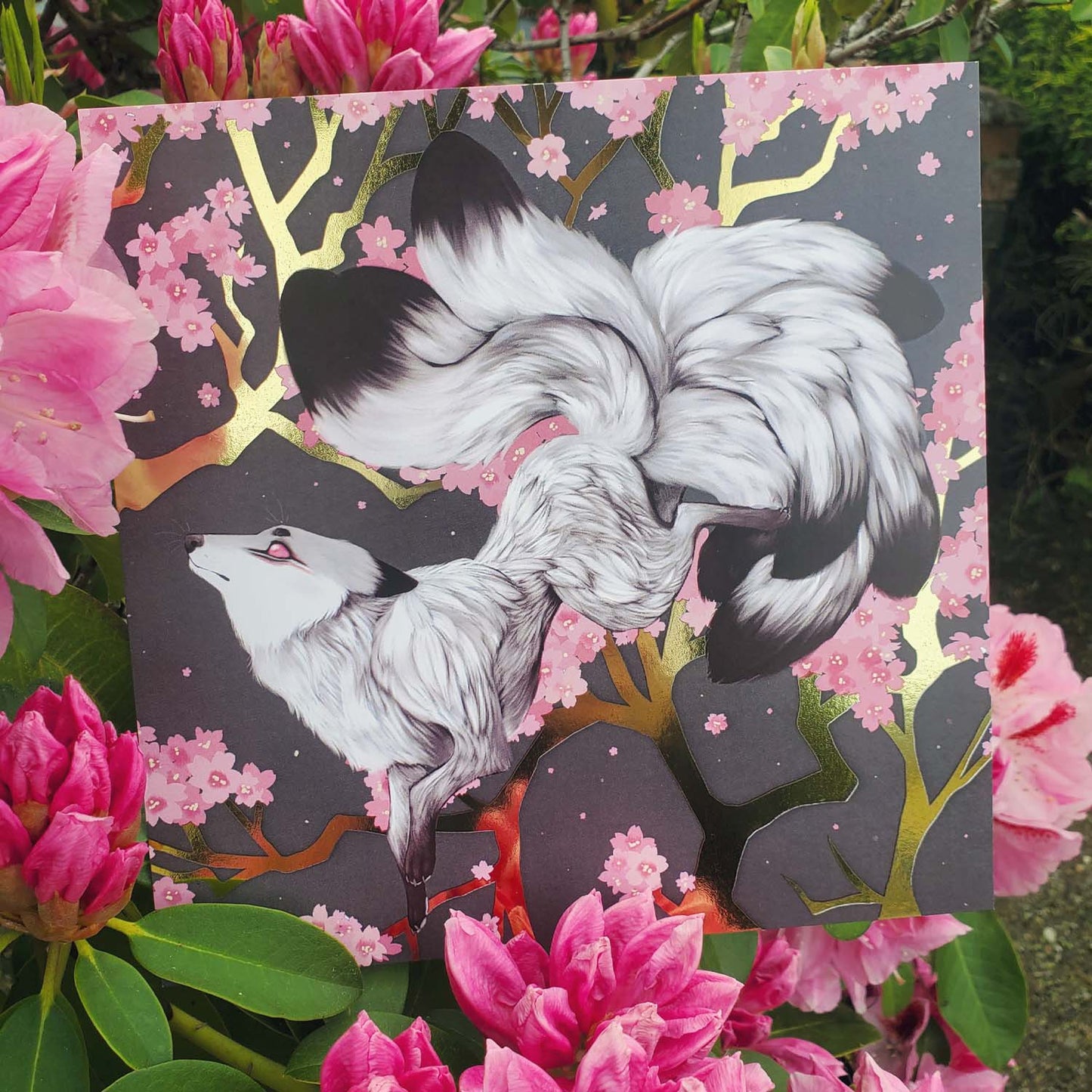 Kitsune Blossom • Art Print